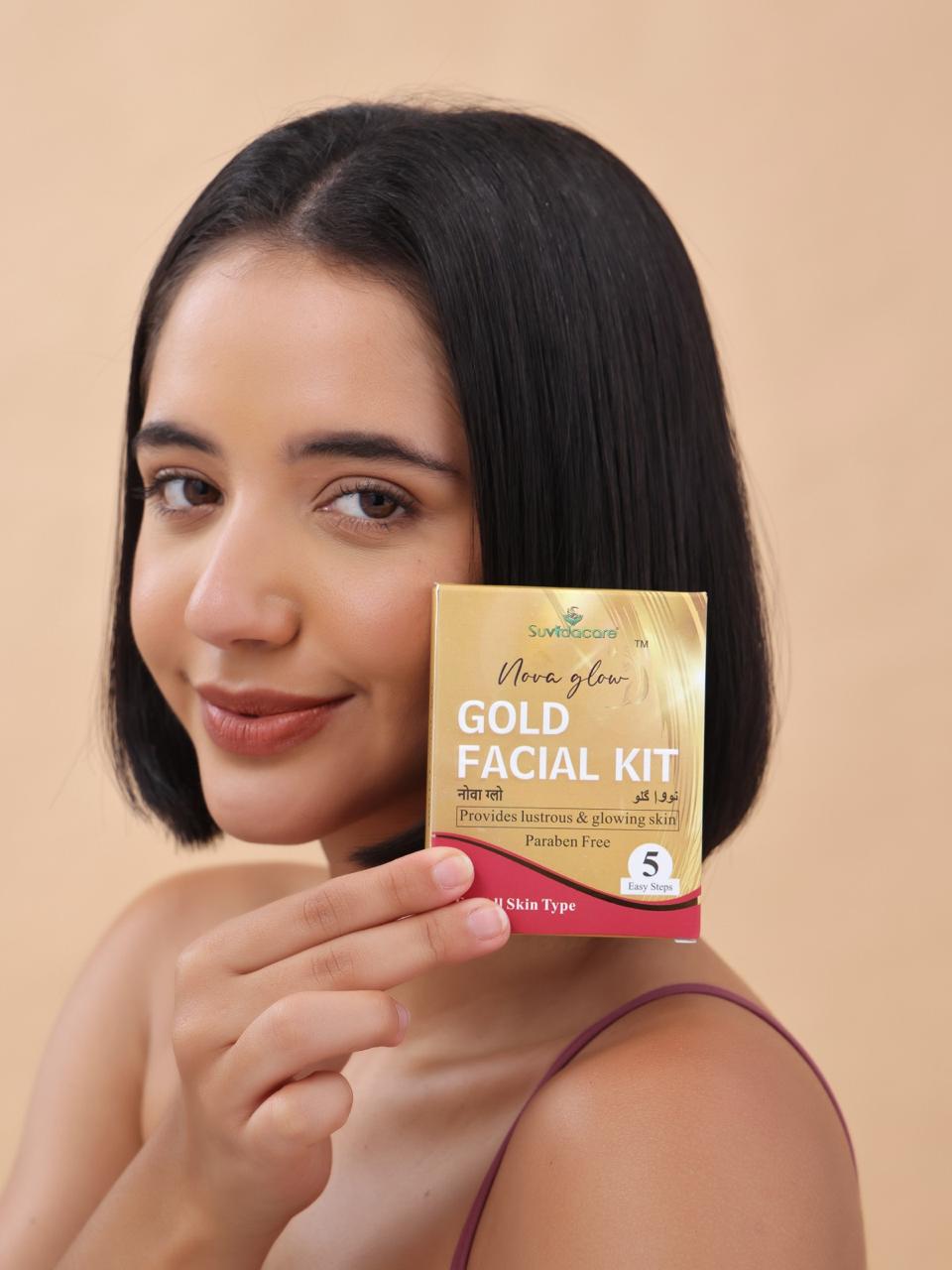 Nova Glow Gold Facial Kit